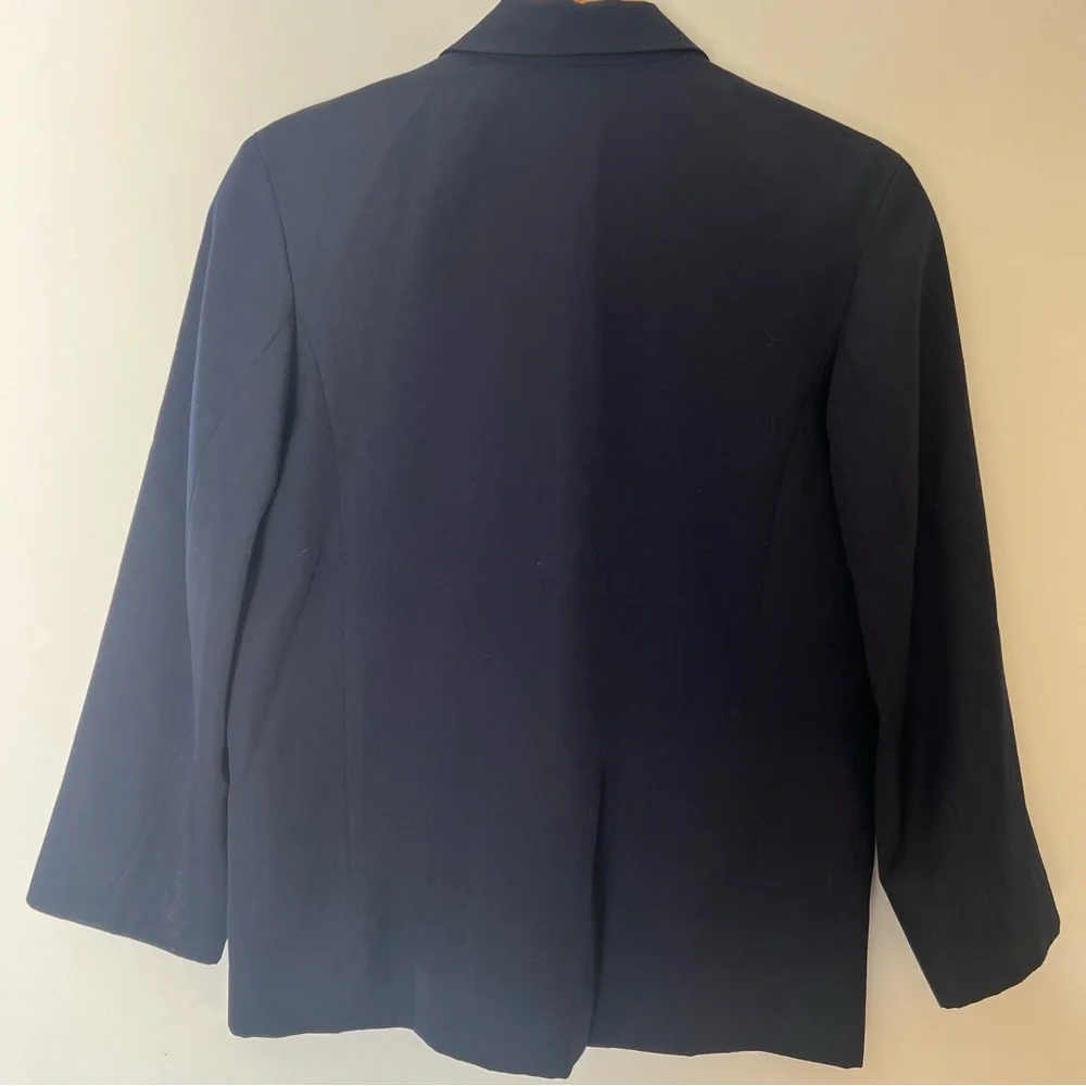 J. Crew Navy Wool Blazer Women’s Size 6
